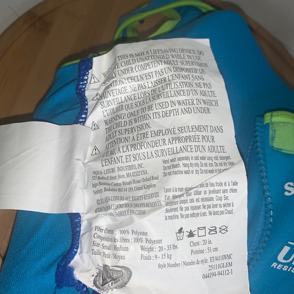 Kids Swim Suit Life Jacket Floating Swim Trainer - Picture 4 of 4